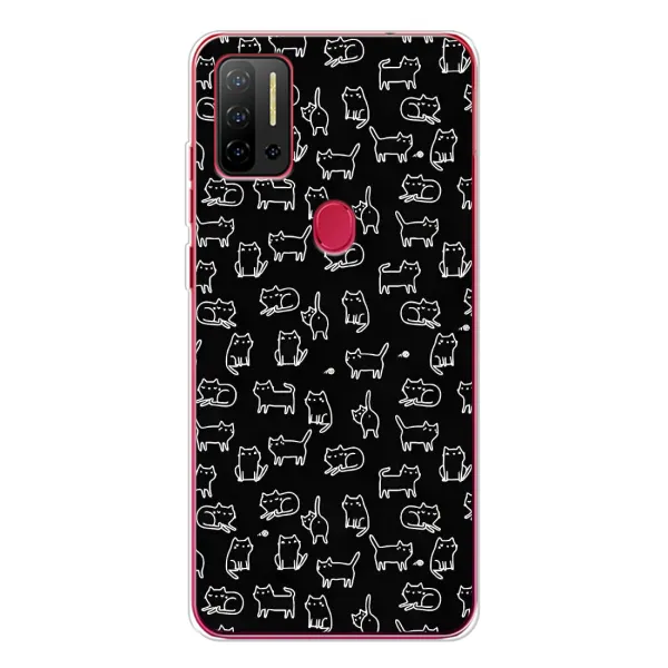 Чохол з принтом «Маленькі котики» для Ulefone Note 11P