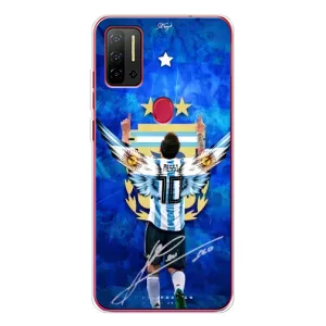 Чехлы для Ulefone Note 11P (Leo чемпион) (AlphaPrint) (Месси сборная)
