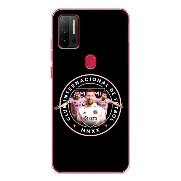 Чехол с принтом «Месси в лого» для Ulefone Note 11P Чехол с принтом «Месси в лого» для Ulefone Note 11P