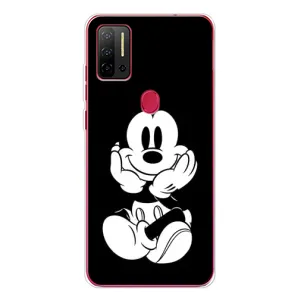 Эксклюзивный чехол для Ulefone Note 11P (AlphaPrint - Мультяшные) (Микки на черном)