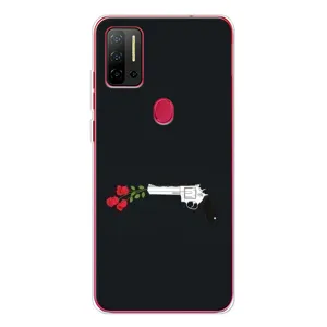 Чехлы (ART) Цветы на Ulefone Note 11P (VPrint) (Неожиданные цветы)