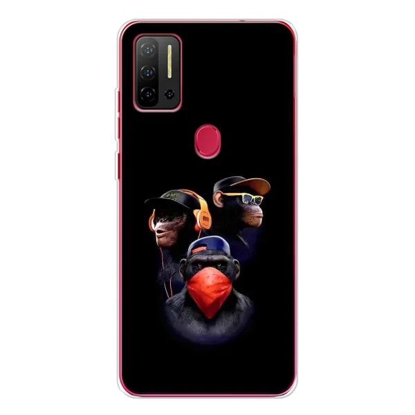 Чохол з принтом «Три мавпи» для Ulefone Note 11P Чохол з принтом «Три мавпи» для Ulefone Note 11P