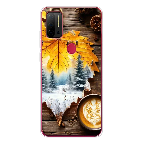 Чехол с принтом «Осенне-зимний кофе» для Ulefone Note 11P Чехол с принтом «Осенне-зимний кофе» для Ulefone Note 11P