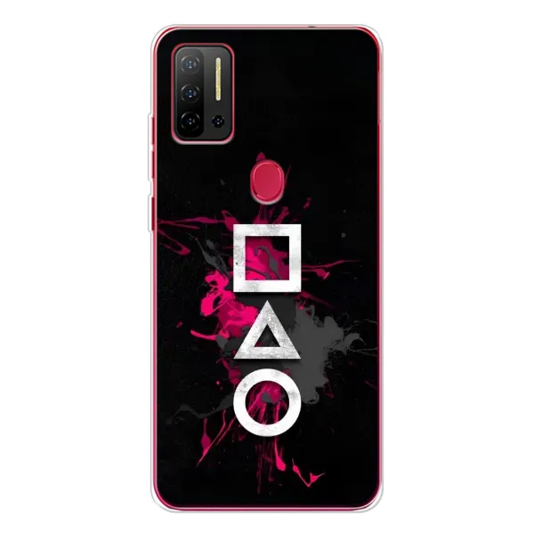 Чохол з принтом «Символи Гра кальмара» для Ulefone Note 11P Чохол з принтом «Символи Гра кальмара» для Ulefone Note 11P