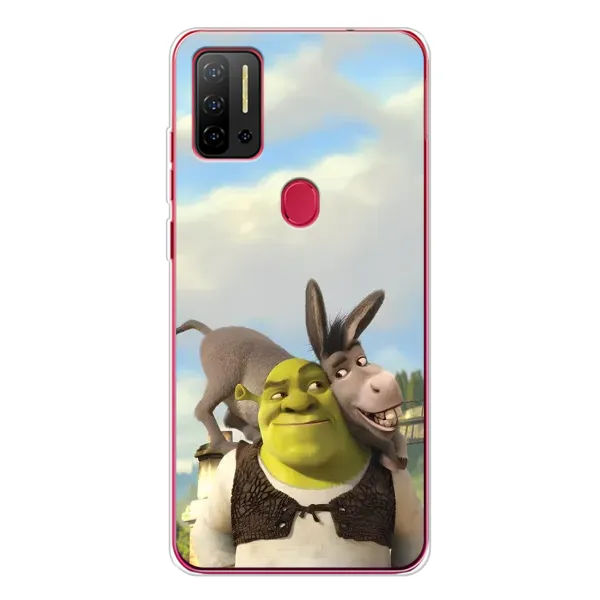 Чохол з принтом «Шрек та Осел» для Ulefone Note 11P Чохол з принтом «Шрек та Осел» для Ulefone Note 11P