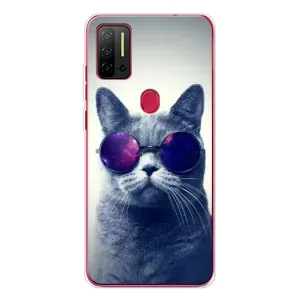 Чохол з принтом «Стильний кіт» для Ulefone Note 11P