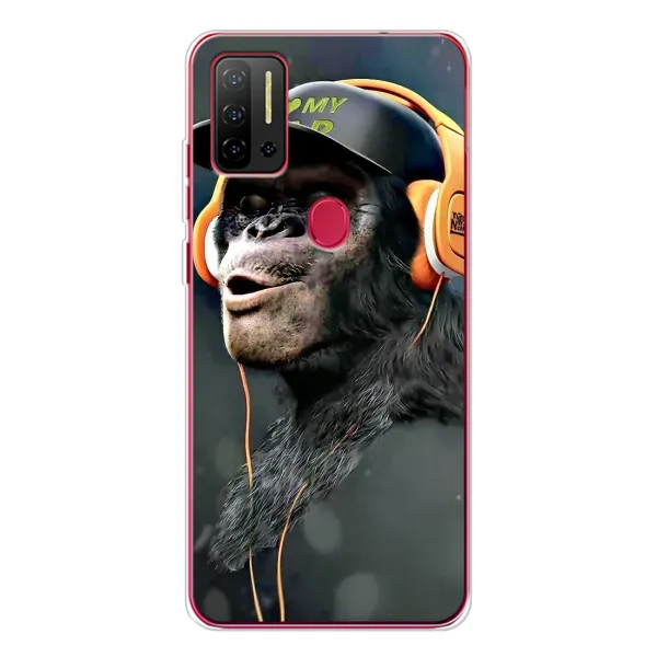 Чохол з принтом «В навушниках» для Ulefone Note 11P Чохол з принтом «В навушниках» для Ulefone Note 11P