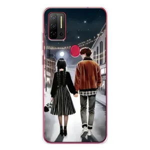 Чехол с принтом «Уэнздей и Тайлер» для Ulefone Note 11P