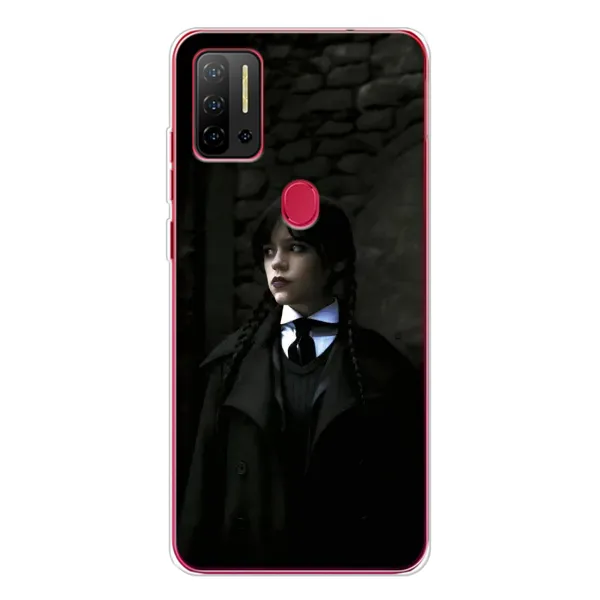 Чехол с принтом «Темный стиль Уэнздей» для Ulefone Note 11P