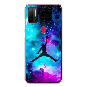 Чехлы для Ulefone Note 11P - с картинкой JORDAN (AlphaPrint) (Яркий Джордан)