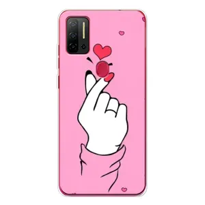 Чохол з принтом для Ulefone Note 11P (AlphaPrint - Знак сердечка)