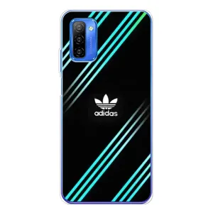 Чехлы Адидас для Ulefone Note 12 (AlphaPrint) (Адидас с полосами)