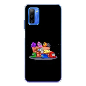 Чехол Амонг Ас для Ulefone Note 12 (AlphaPrint) (Амонг-ас)