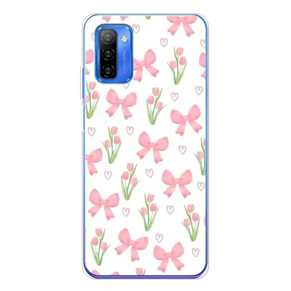 Чехол с принтом «Банты и цветы» для Ulefone Note 12 Чехол с принтом «Банты и цветы» для Ulefone Note 12