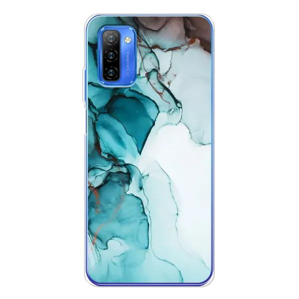 Чохол з принтом «Бірюзовий мрамор» для Ulefone Note 12 Чохол з принтом «Бірюзовий мрамор» для Ulefone Note 12