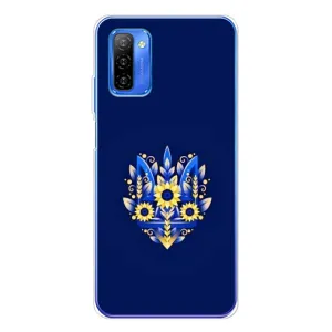 Чохли для Ulefone Note 12 Укр. Символіка (AlphaPrint) (Квітковий Герб)