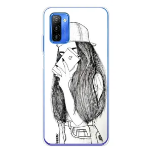 Чохол з принтом «Фото дівчини» для Ulefone Note 12