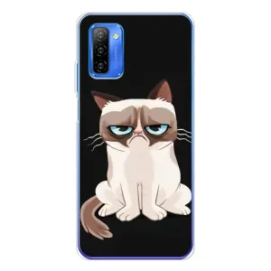 Чехол с принтом «Грустный кот» для Ulefone Note 12