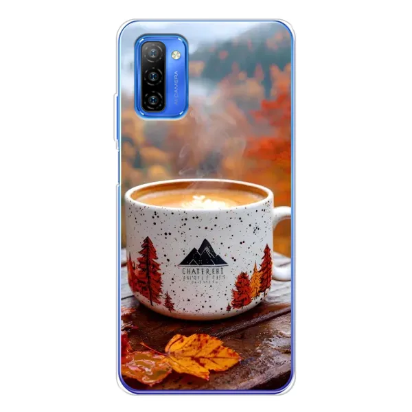 Чехол с принтом «Кофе на природе» для Ulefone Note 12