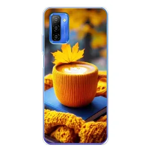 Чехол с принтом «Кофе на желтом пледе» для Ulefone Note 12