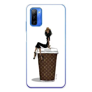 Чехлы Луи Витон для Ulefone Note 12 (AlphaPrint - LOUIS VUITTON) (кофе LOUIS VUITTON)