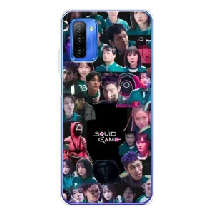 Чохол з принтом «Колаж Гра кальмара» для Ulefone Note 12