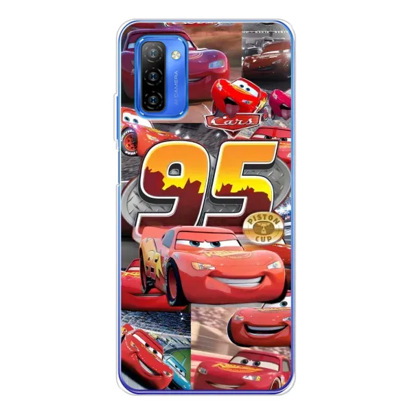 Чохол з принтом «Колаж Блискавка Маквін» для Ulefone Note 12 Чохол з принтом «Колаж Блискавка Маквін» для Ulefone Note 12