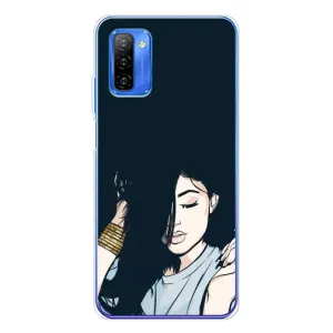 Чохол з принтом «Гарна дівчина» для Ulefone Note 12