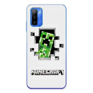 Чохол Майнкрафт на Ulefone Note 12 (AlphaPrint) Minecraft (кріпер Майнкрафт)