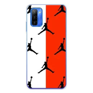 Чехлы для Ulefone Note 12 - с картинкой JORDAN (AlphaPrint) (Лого Джордан)