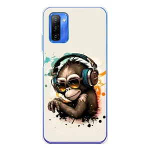 Чохол з принтом «Макака в навушниках» для Ulefone Note 12