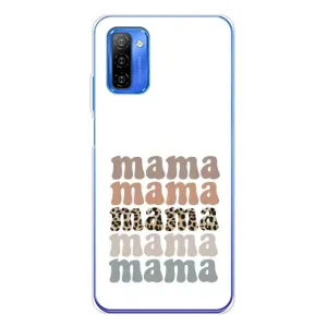 Чехол с принтом «Текстовый коллаж мама» для Ulefone Note 12
