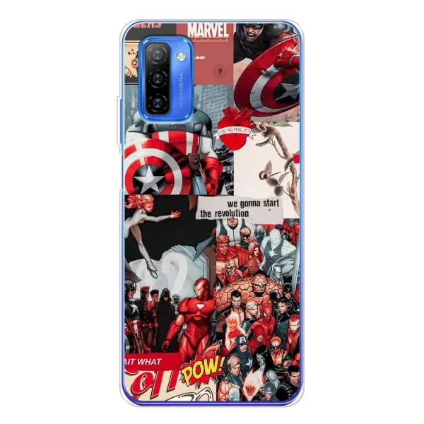 Чохол з принтом «Марвел Комикс» для Ulefone Note 12