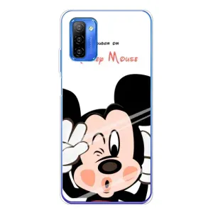 Эксклюзивный чехол для Ulefone Note 12 (AlphaPrint - Мультяшные) (Маус Микки)