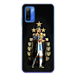 Чехлы для Ulefone Note 12 (Leo чемпион) (AlphaPrint) (Месси Король)