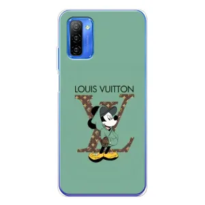 Чехлы Луи Витон для Ulefone Note 12 (AlphaPrint - LOUIS VUITTON) (Микки Маус LV)