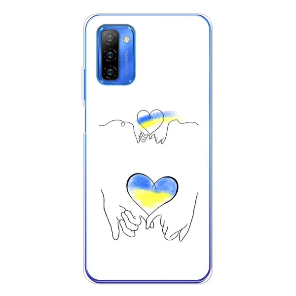 Чехол с принтом «Мир Украине» для Ulefone Note 12