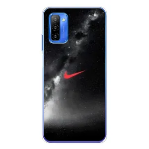 Чехол для Ulefone Note 12 - с принтом Найк (AlphaPrint) (Найк красный)