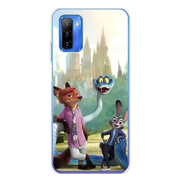 Чехол с принтом «Герои мультфильма Зверополис» для Ulefone Note 12 Чехол с принтом «Герои мультфильма Зверополис» для Ulefone Note 12