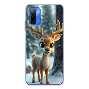 Чехол с принтом «Олененок в лесу» для Ulefone Note 12