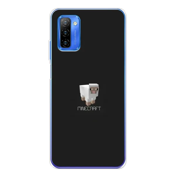 Чехол с принтом «Овечка Майнкрафт» для Ulefone Note 12