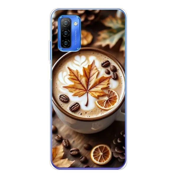 Чехол с принтом «Пряный кофе» для Ulefone Note 12