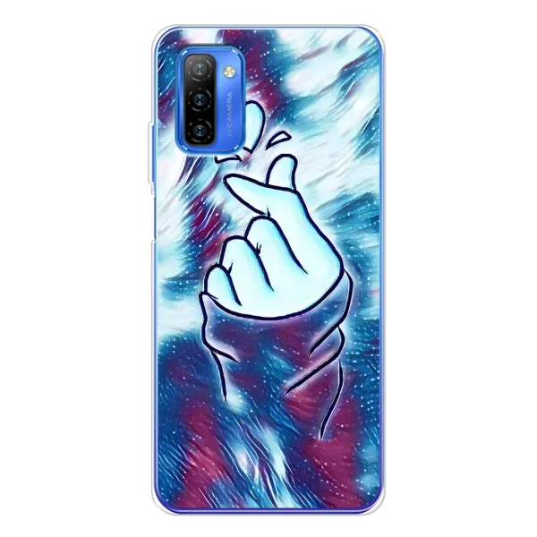 Чехол с принтом «Радужное сердце» для Ulefone Note 12