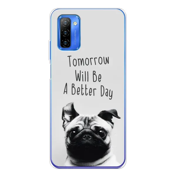 Чехол с принтом «Смешной Мопс» для Ulefone Note 12