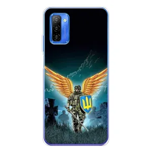Чехлы с картинкой ЗСУ для Ulefone Note 12 (AlphaPrint) (Солдат ЗСУ)