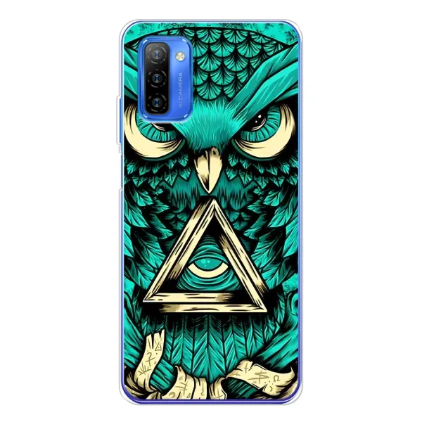 Чехол с принтом «Сова с глазом» для Ulefone Note 12 Чехол с принтом «Сова с глазом» для Ulefone Note 12
