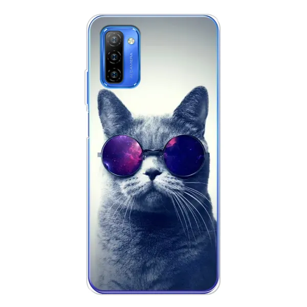Чехол с принтом «Стильный кот» для Ulefone Note 12 Чехол с принтом «Стильный кот» для Ulefone Note 12