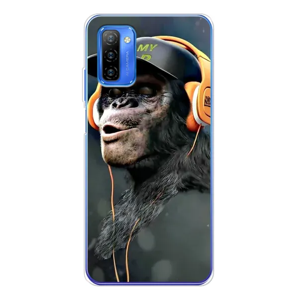 Чохол з принтом «В навушниках» для Ulefone Note 12