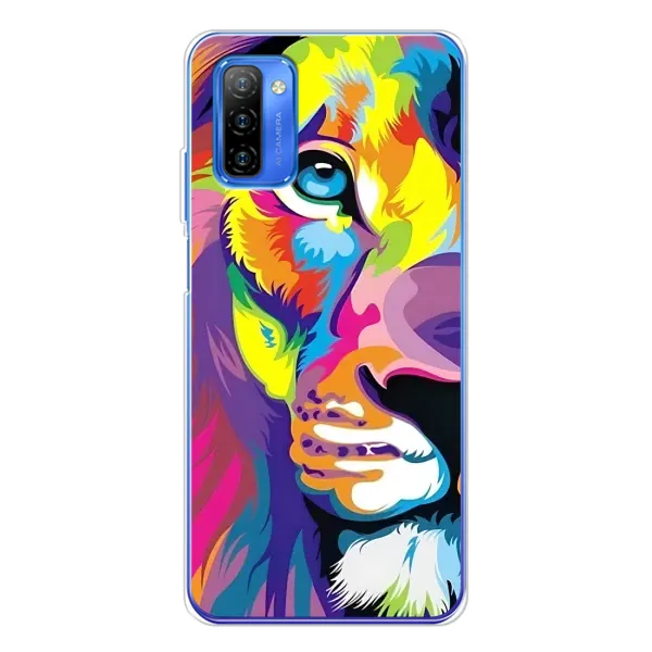 Чохол з принтом «Яскравий Лев» для Ulefone Note 12