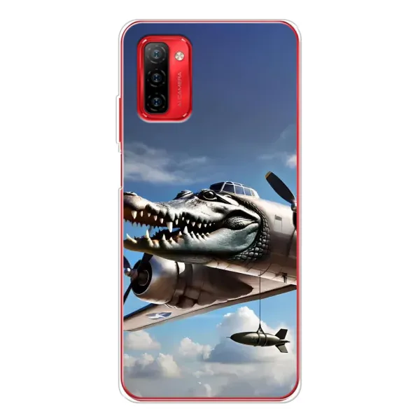 Чехол с принтом «Бомбардиро крокодило» для Ulefone Note 12P